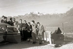 Dicembre 1955 - Gita a Tambre nelle Dolomiti